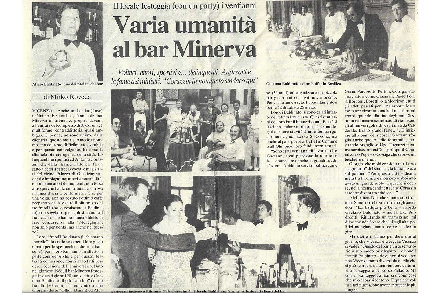 Bar Minerva Vicenza